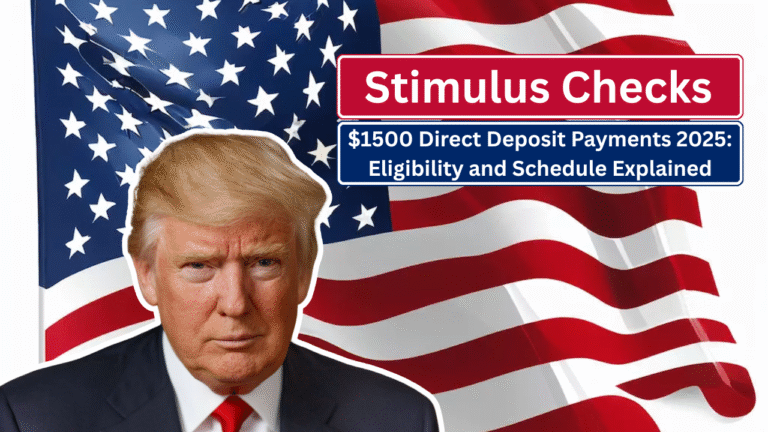$1500 Direct Deposit Payments 2025: Eligibility and Schedule Explained
