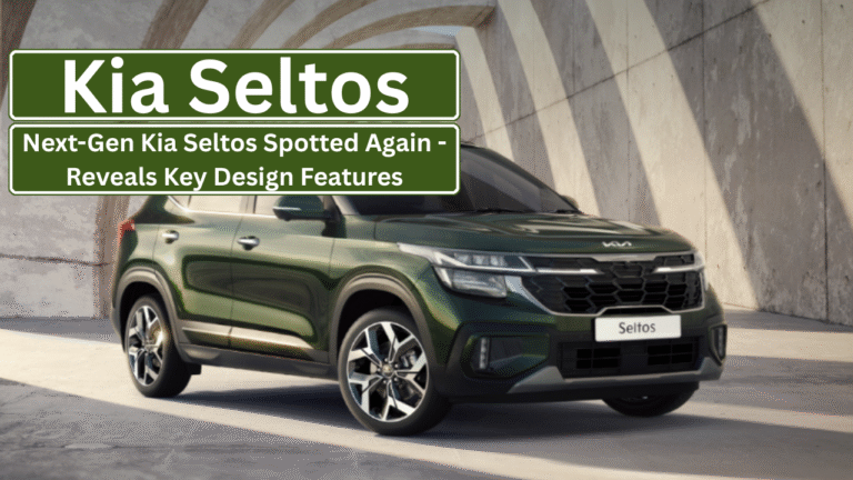 Next-Gen Kia Seltos Spotted Again - Reveals Key Design Features