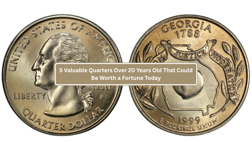 "5 Valuable Quarters Over 20 Years Old That Could Be Worth a Fortune Today"