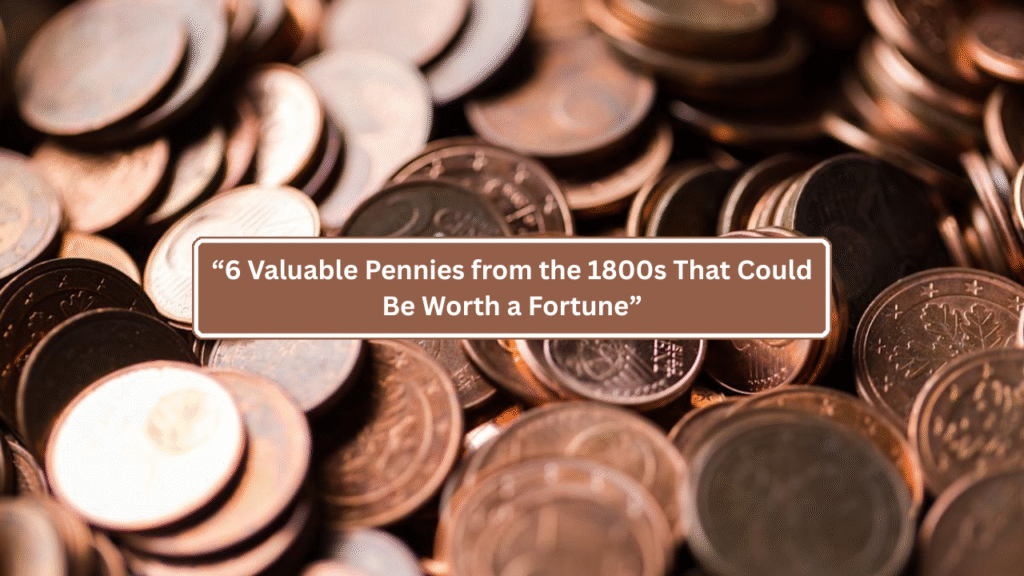 “6 Valuable Pennies from the 1800s That Could Be Worth a Fortune”