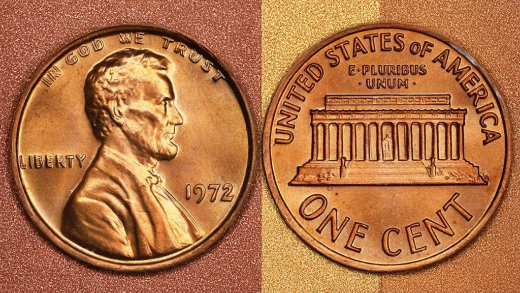 2. 1972 Lincoln Cent with Doubled Die Obverse