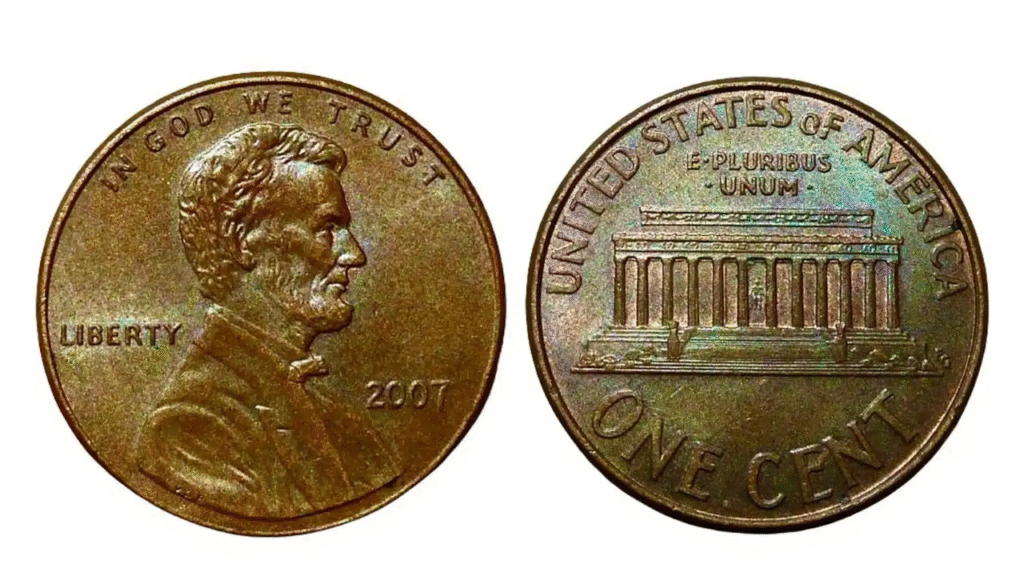 3. 1983 Penny with No Mint Mark