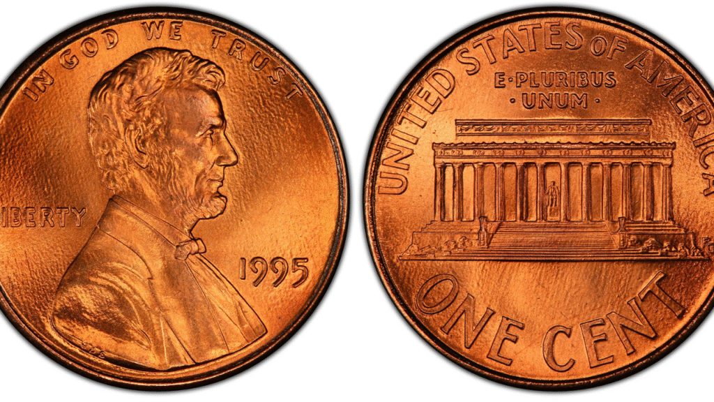 5. 1995 Doubled Die Obverse Lincoln Cent