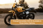 Triumph Scrambler 400 XC Available in Three Colour Options