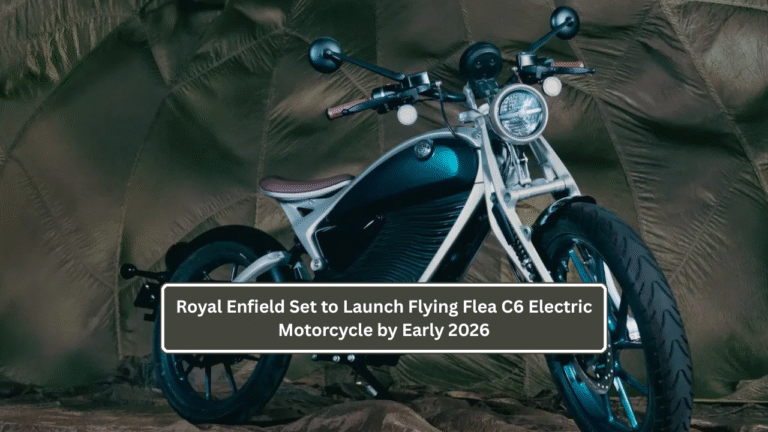 Royal Enfield Set to Launch Flying Flea C6 Electric Motorcycle by Early 2026