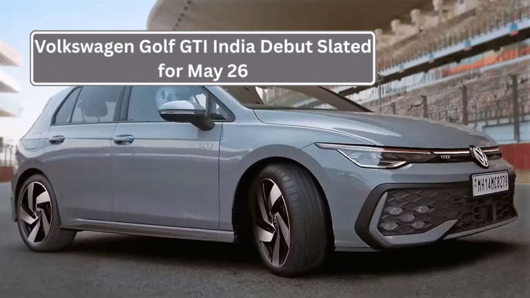 Volkswagen Golf GTI India Debut Slated for May 26